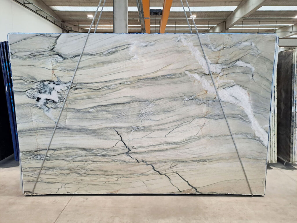 Amazon Pearl Quartzite Slabs